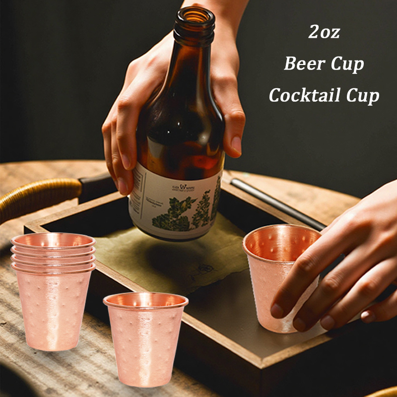 Mule Copper Mug - Set 4/6 Gelas Bir Berlapis Tembaga