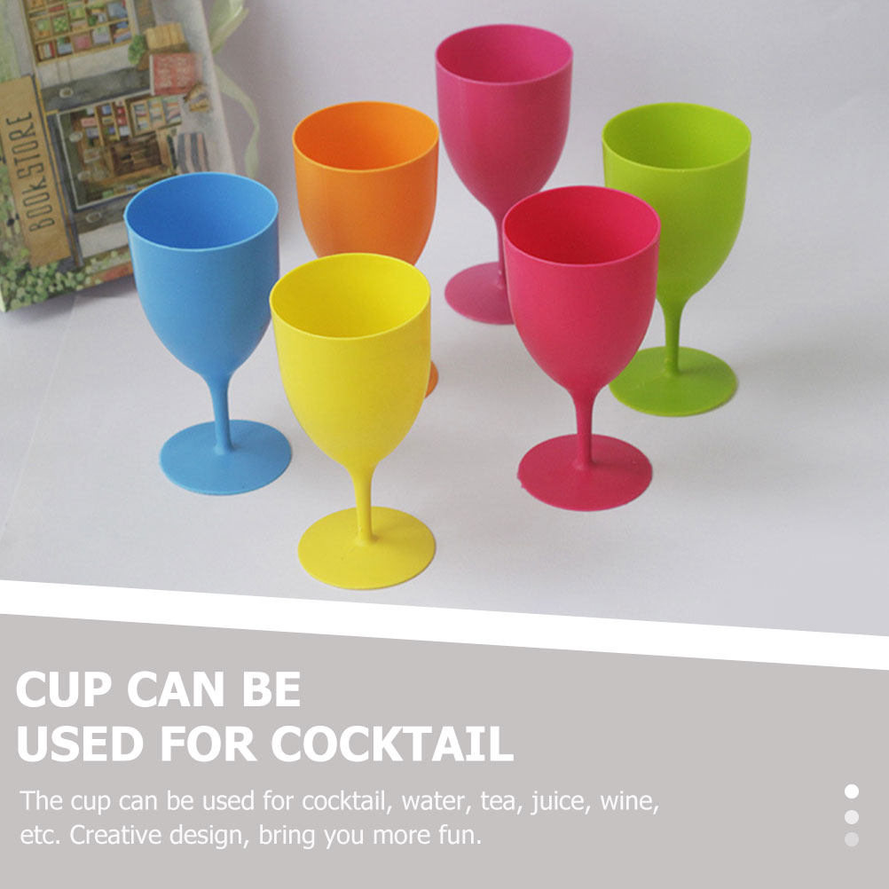 Home Bar Set - 6Pcs Gelas Anggur Pesta Set Gelas