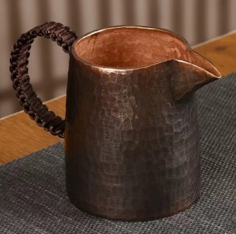 Mule Copper Mug - Cangkir Tembaga Murni Antik Lurus Buatan