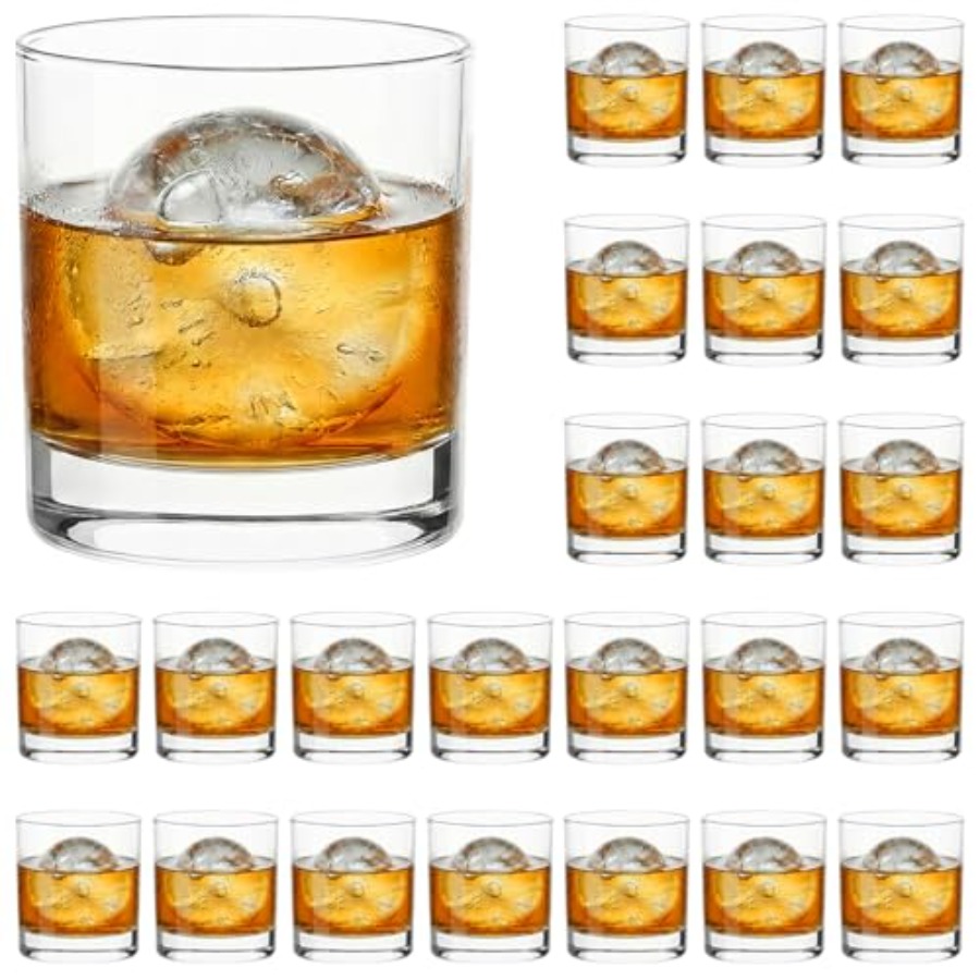Old Fashioned Glass - 24PCS Set Gelas Old Fashioned 10OZ