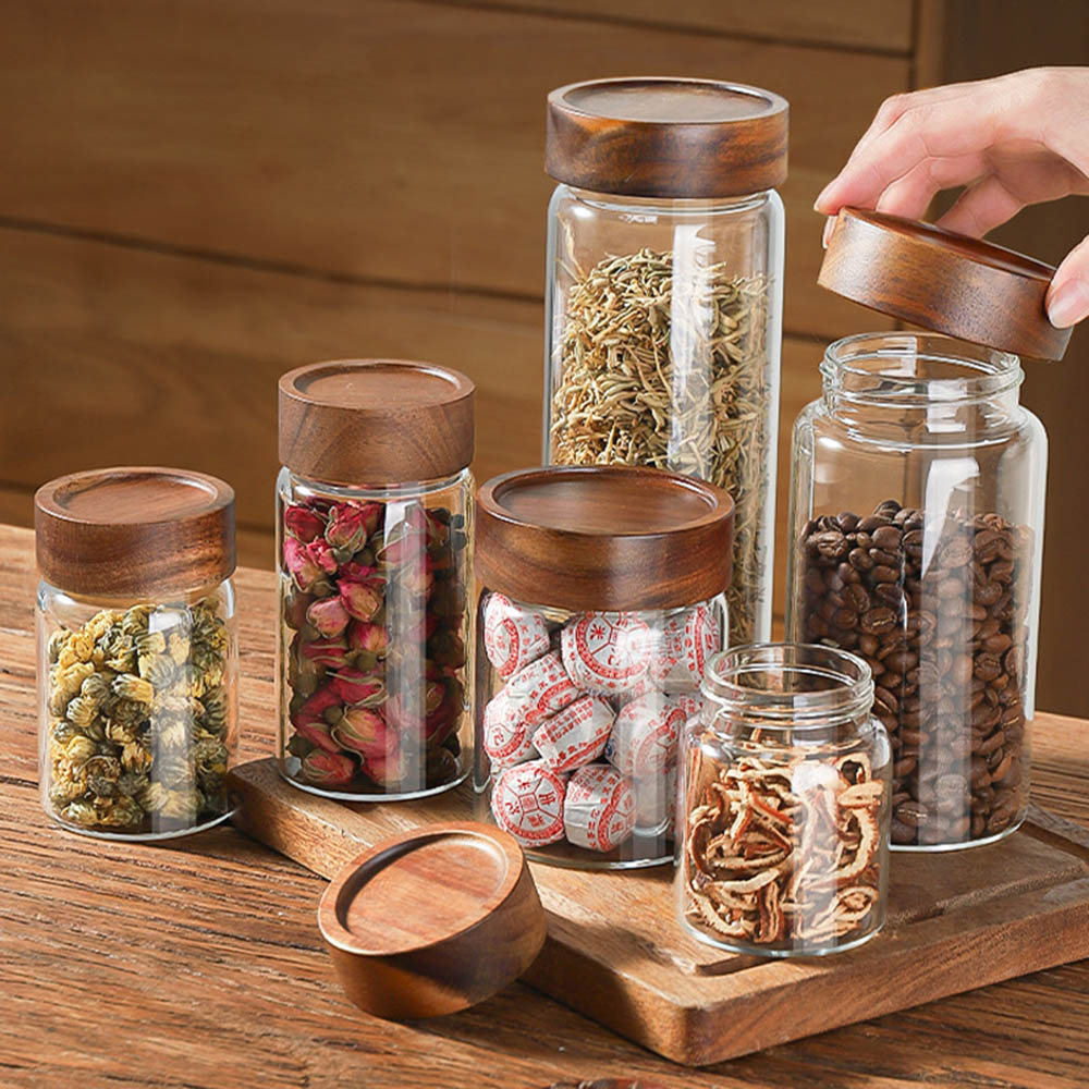 Highball Glass Set - Kaca borosilikat tinggi dengan tutup tangki
