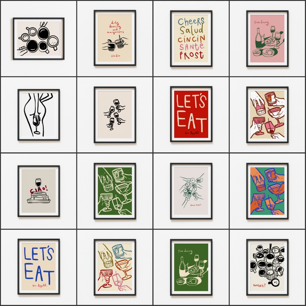 Old Fashioned Glass - Poster Seni Gelas Anggur, Lukisan Kanvas