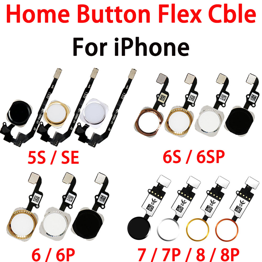 Home Bar Iphone - Tombol Menu Home dengan kabel Flex