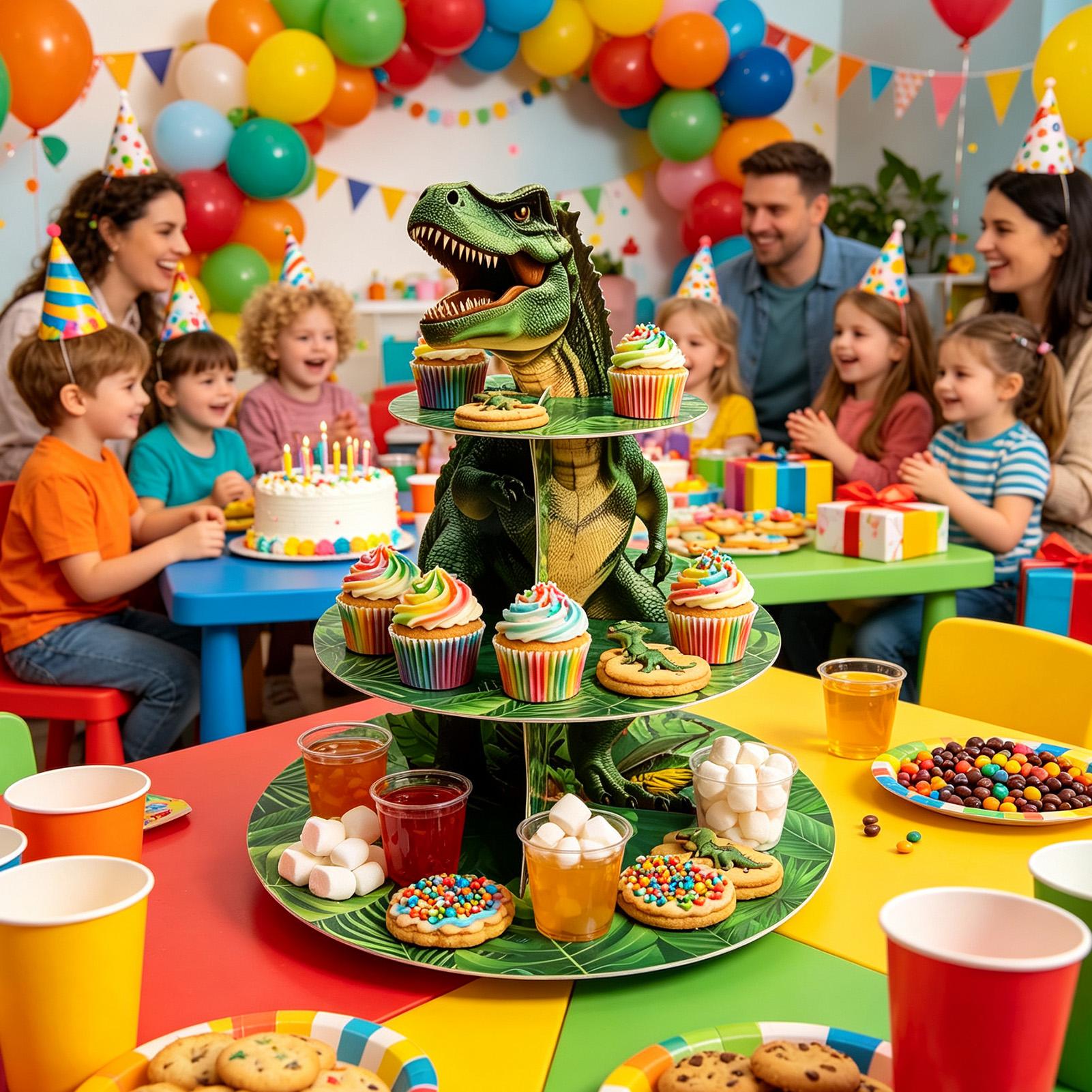Rak Kue 3 Tingkat Bentuk Dinos - Home Bar Set ulasan dan harga