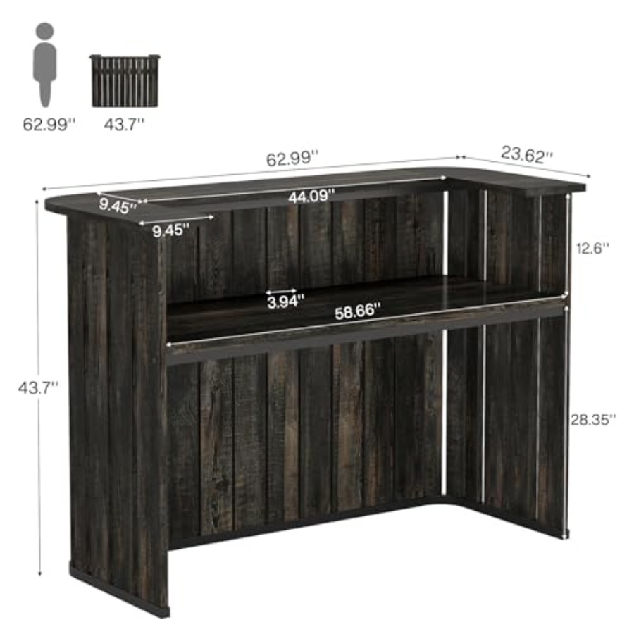 Unit bar rumah untuk penggunaa - Home Bar Shelves ulasan dan harga