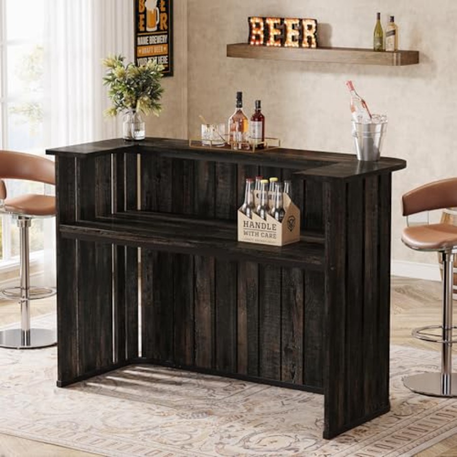 Unit bar rumah untuk penggunaa - Home Bar Shelves ulasan dan harga