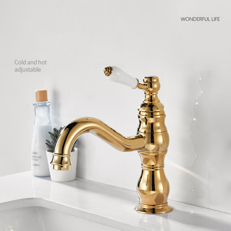 Keran Wastafel Kuningan Gaya E - Home Bar Sink ulasan dan harga