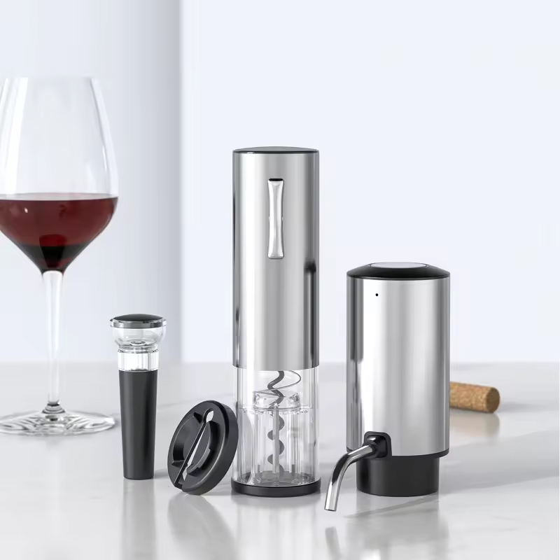 Set Pembuka Botol Anggur Elekt - Home Bar Set ulasan dan harga