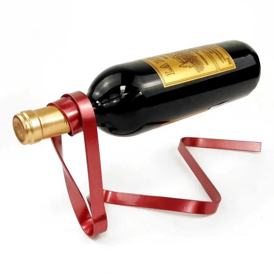 Rak Botol Anggur Besi Berpita  - Home Bar Shelves ulasan dan harga