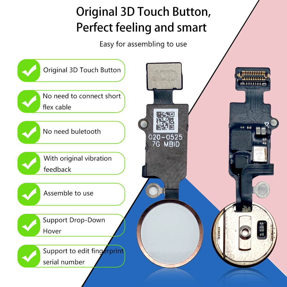 JC 6th 3D tombol Home Flex unt - Home Bar Iphone ulasan dan harga