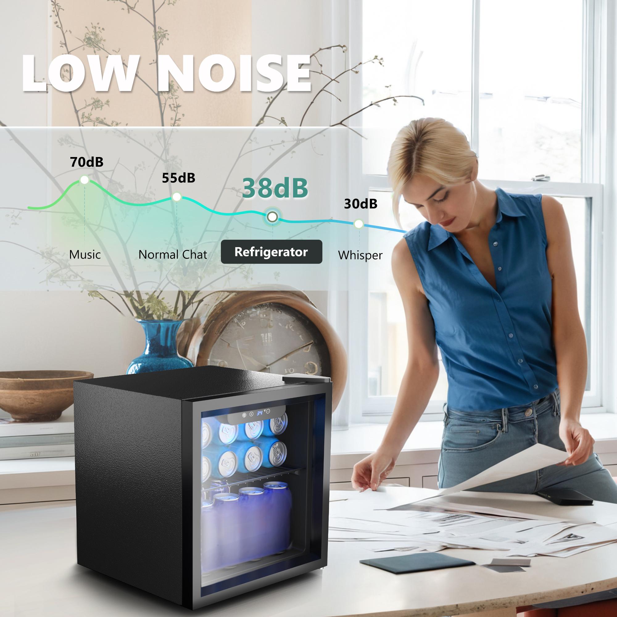 Kulkas Mini Pintu Kaca EKOJUCE - Home Bar And Fridge ulasan dan harga