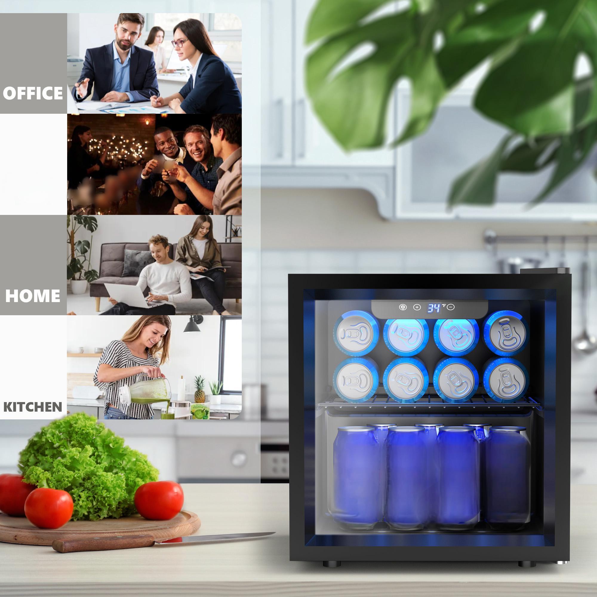Kulkas Mini Pintu Kaca EKOJUCE - Home Bar And Fridge ulasan dan harga