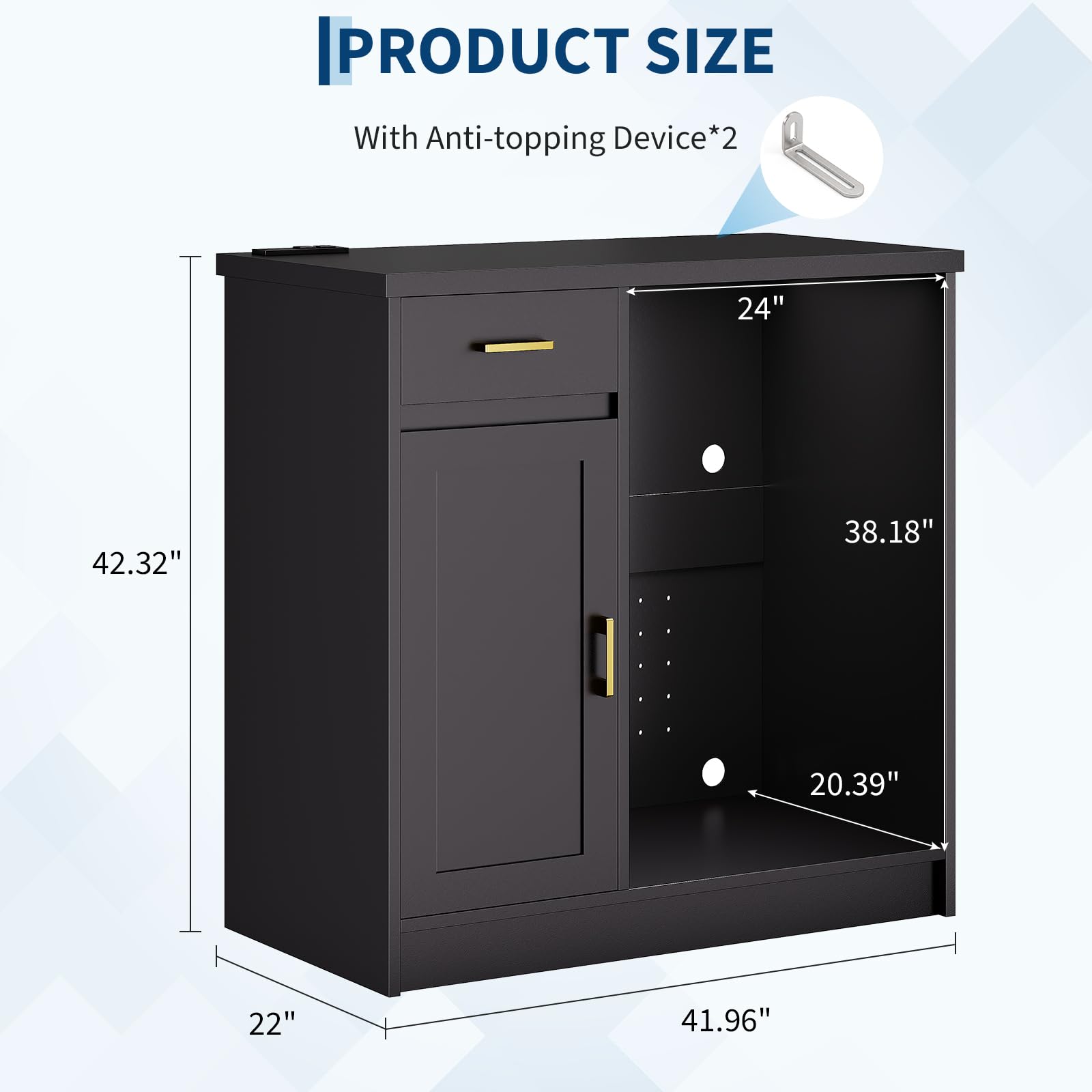 Lemari Bar Anggur Gaya Farmhou - Home Bar And Fridge ulasan dan harga