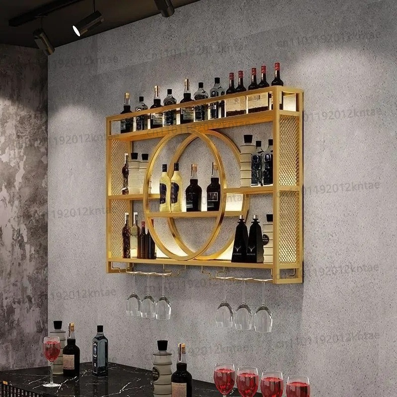Rak Anggur yang Dipasang di Di - Home Bar Shelves ulasan dan harga