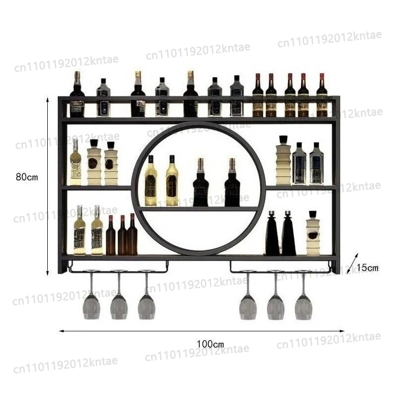 Rak Anggur yang Dipasang di Di - Home Bar Shelves ulasan dan harga