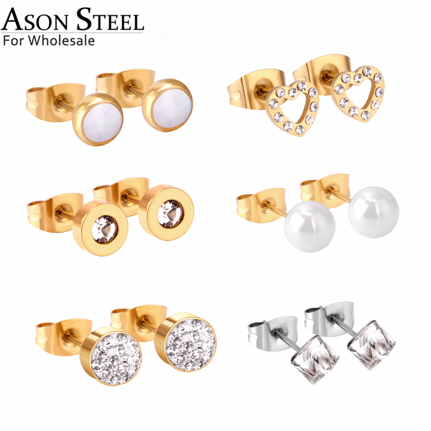 ASONSTEEL 6 Pasang/Kotak Bulat - Bar Cart Gold ulasan dan harga