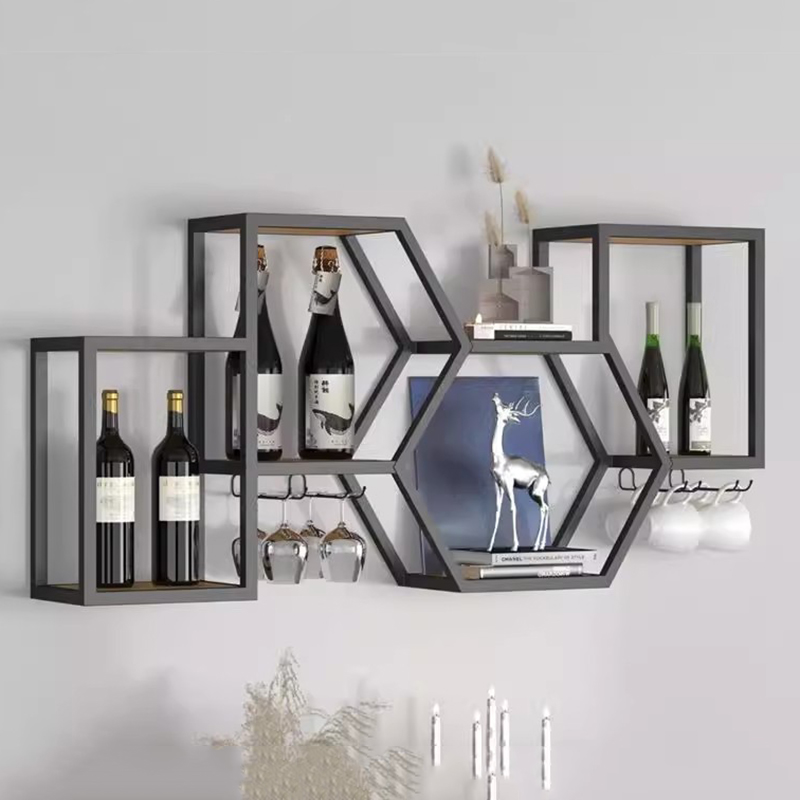 Rak Desainer Lemari Bar Ruang  - Home Bar Shelves ulasan dan harga