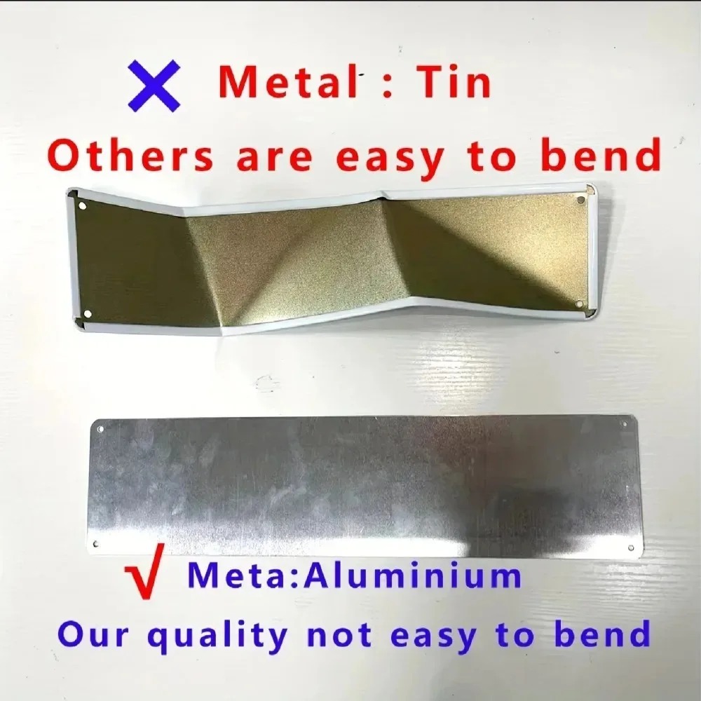 [2D Datar] Papan Aluminium Fla - Home Bar Signs ulasan dan harga