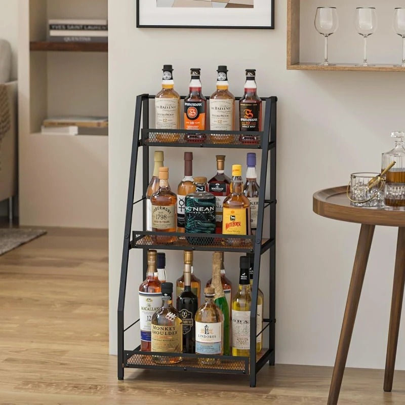 Rak Anggur 3 Tingkat Model Tan - Home Bar Shelves ulasan dan harga