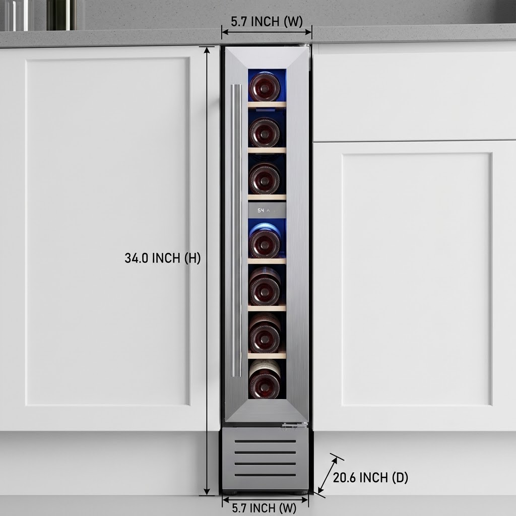 Kulkas Pendingin Anggur Mini 7 - Home Bar And Fridge ulasan dan harga