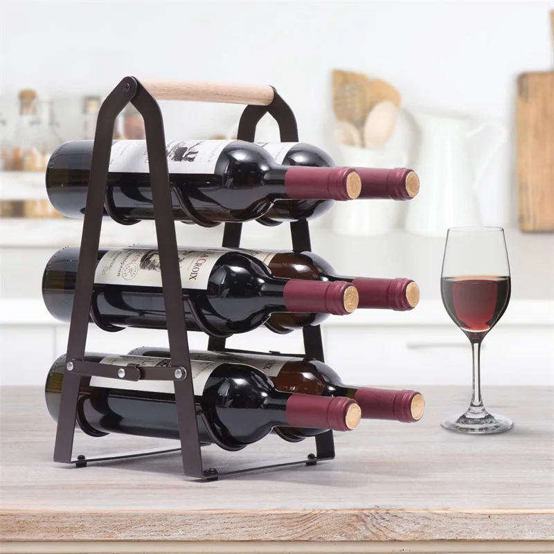 Rak Penyimpanan Botol Anggur L - Home Bar Shelves ulasan dan harga