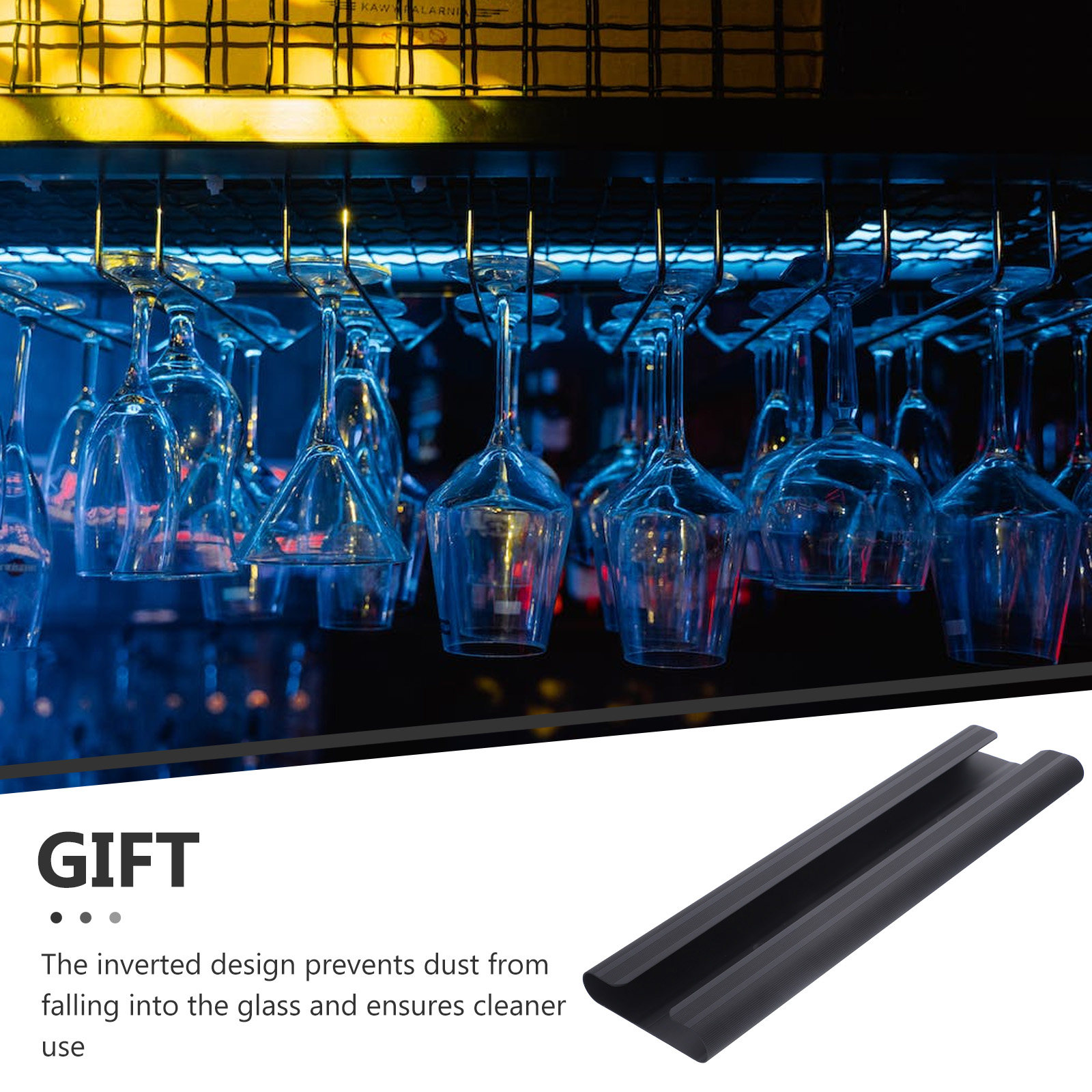 Rak Penyimpanan Gelas Anggur S - Home Bar Shelves ulasan dan harga