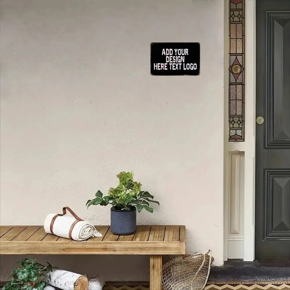 1 buah Papan Seni Dinding Loga - Home Bar Signs ulasan dan harga