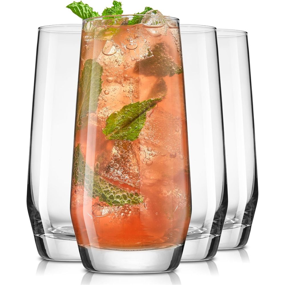 Set Gelas Highball 18.5 oz, 4  - Highball Glass Set ulasan dan harga