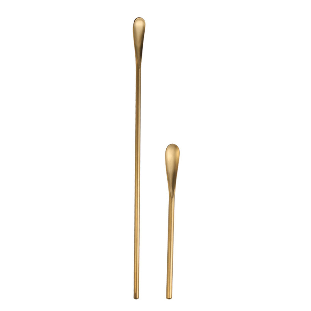 2Pcs Set Sendok Koktail Stainl - Bar Spoon Twisted ulasan dan harga